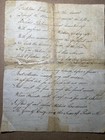 John Quincy Adams 18th/Early 19thC Antique Manuscript Poems "A Vision" Watermark — photo 10
