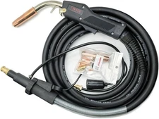 15ft Mig Gun 400A Replace for Lincoln LN-7 LN-8 LN-9 LN-25 LN-25PRO Wire Feeder