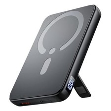 for Magsafe Portable Charger, 12000mAh Wireless Magnetic Power Bank Graphite