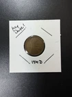 1914-D 1c Lincoln Wheat Penny One Cent VG/F Copper US Coin KEY DATE