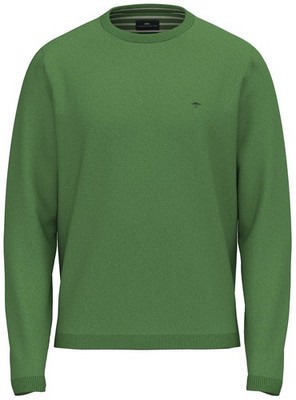 Fynch-Hatton Pullover Casual Fit Rundhals-Ausschnitt avocado green