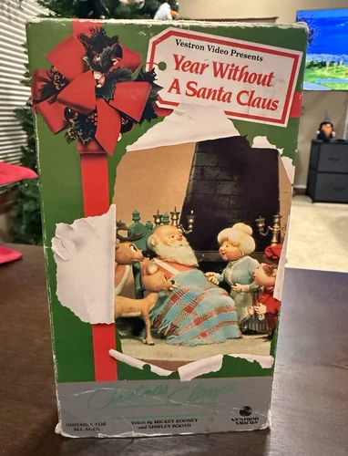 Vestron Video Year Without a Santa Claus VHS 1974 NTSC Animagic G Series