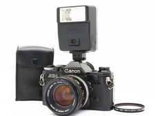  VeryGood Canon AE-1 SLR 35mm Film Camera FD 50mm f/1.4 s.s.c. Lens From JAPAN