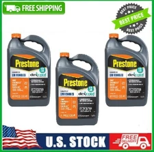3 PACK Prestone Dex-Cool Anitfreeze/Coolant Concentrate, 1gal
