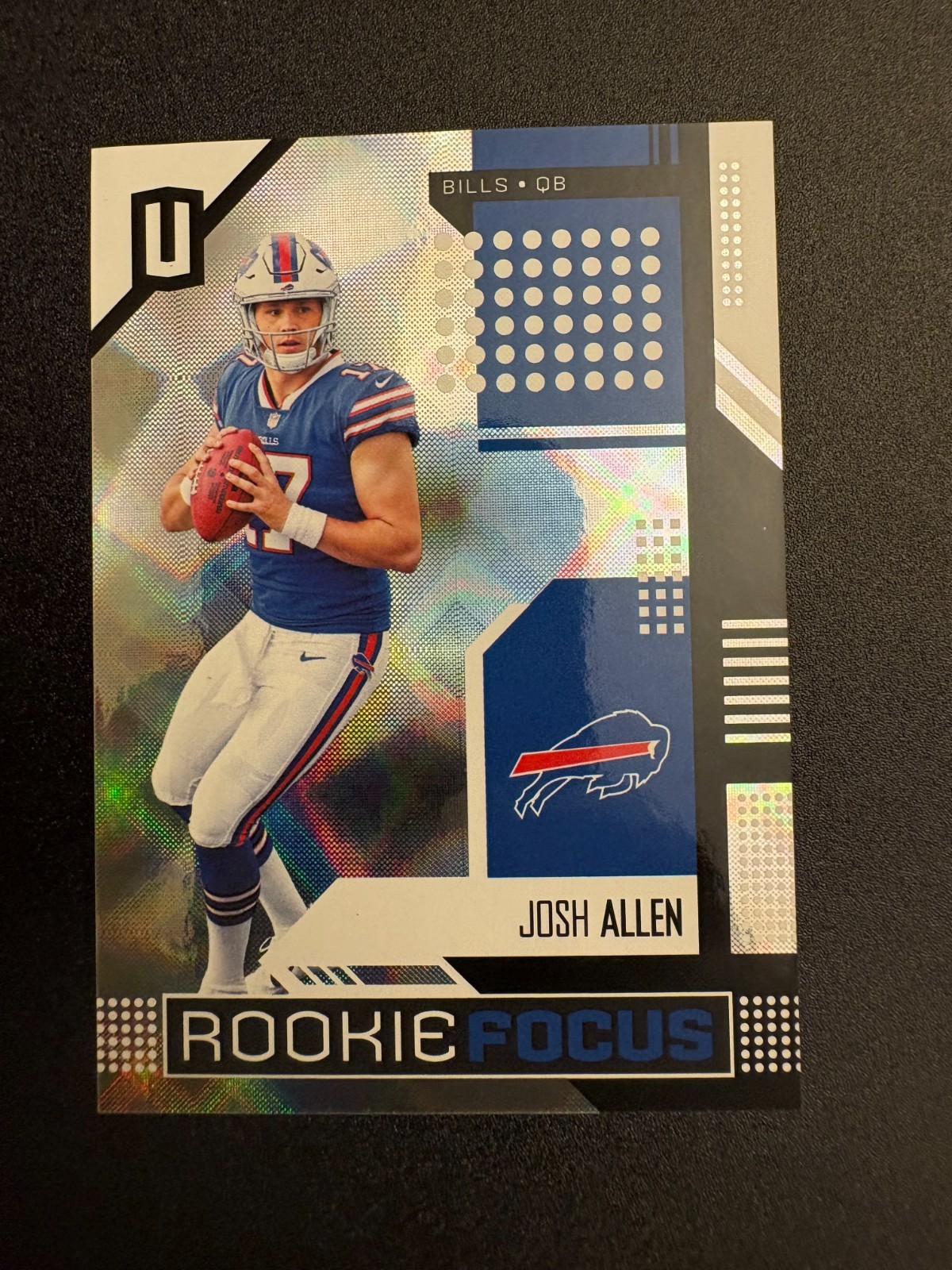 🔥2018 PANINI UNPARALLELED - JOSH ALLEN - ROOKIE FOCUS #JA (RC)🔥
