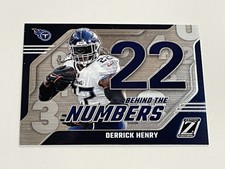 2023 Zenith Football Behind the Numbers - Derrick Henry - Tennessee Titans