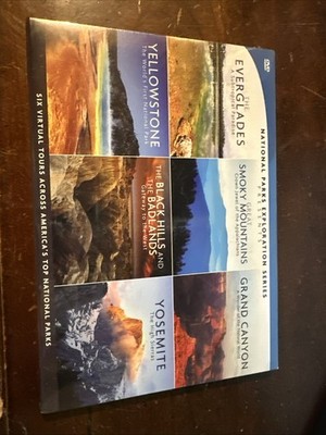 National Parks Exploration Series, Six Virtual Tours Across U.S. Parks (4-DVDs)