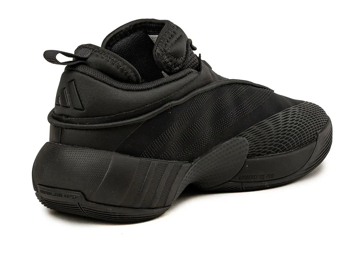 [US 8] adidas DON ISSUE #1 Core Bounce Basketball Shoes Triple Black Rare D.O.N. Issue #1  main image 2