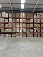 New Mecalux Pallet Racking Warehouse Storage Up to 5m Upright 1100mm D 2220mm L