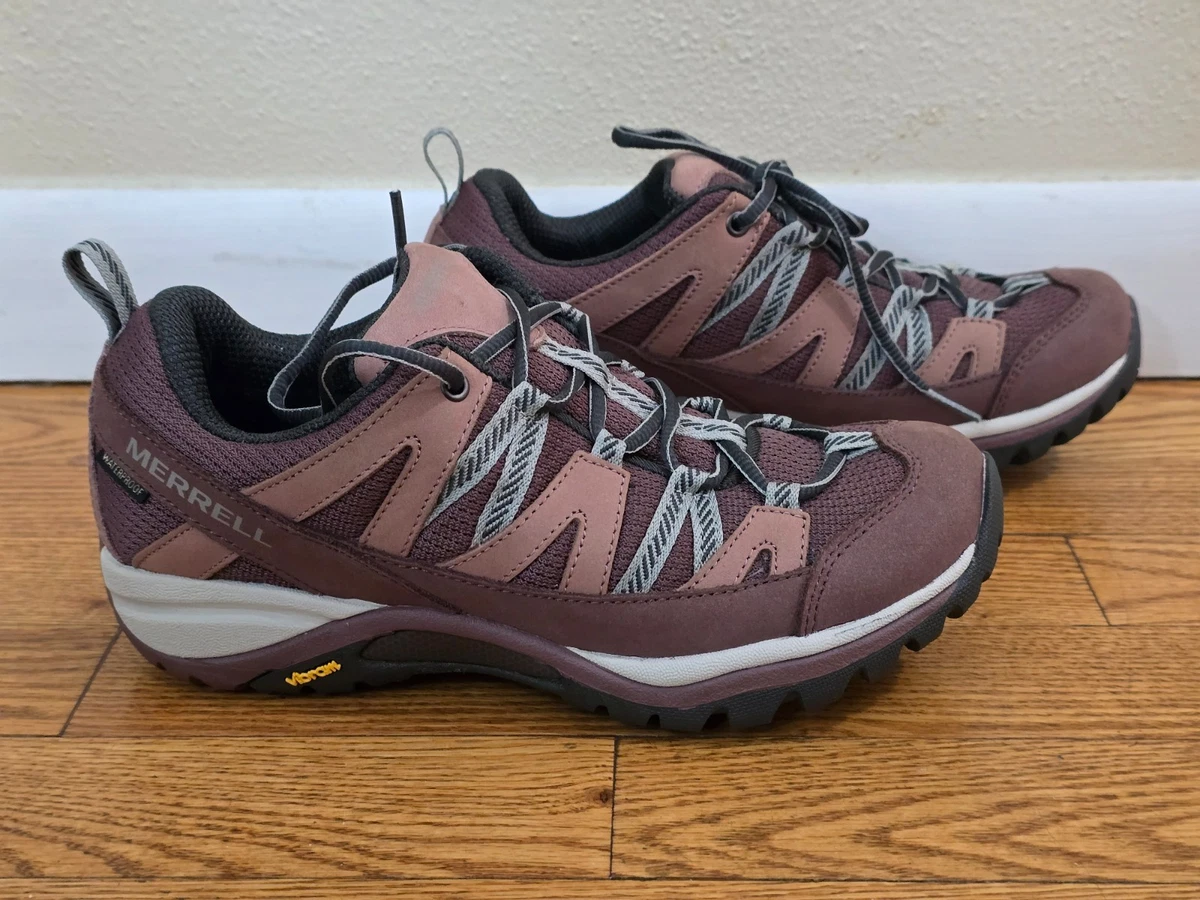 Merrell Jungle Climb Shoes Womens Size 7 Red Suede Hiking Sneakers Gorpcore Merrell Red Hiking Shoes for Women for sale | eBay main image 3