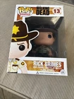 Funko Pop Rick Grimes 13 Series 1 The Walking Dead Vinyl Figure New In Box