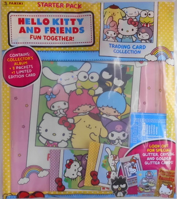 Panini Hello Kitty and Friends Trading Cards Sammlung Starter Pack. Album + 19