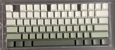 XVX - Keycap Set - Shine Through - Cherry Mx - Seaweed Green Gradient