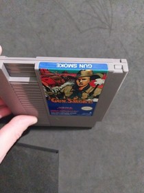 Gun Smoke Nintendo NES PAL A Mattel UKV Used Only Cartridge