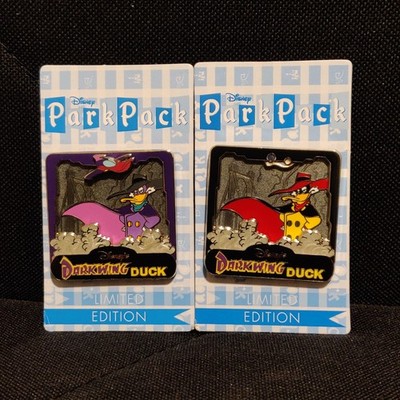 Negaduck Darkwing Duck Park Pack Disney Pin Limited Ed 500 Yellow Ducktales 2016