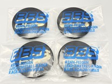 Bbs Genuine 80 Center Cap Emblem Black Gold 3d Logo Set Of 4 P5624038 New