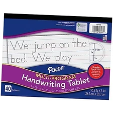 Pacon Handwriting Paper, Zaner-Bloser Grades Pre-K & K, 1-1/8" x 9/16" x 9/16" 