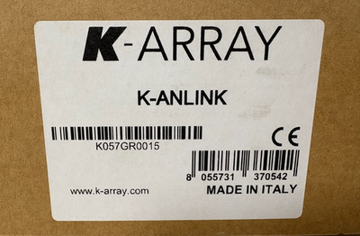 K-Array K-ANLINK Adapter with CH1/CH2 Switch