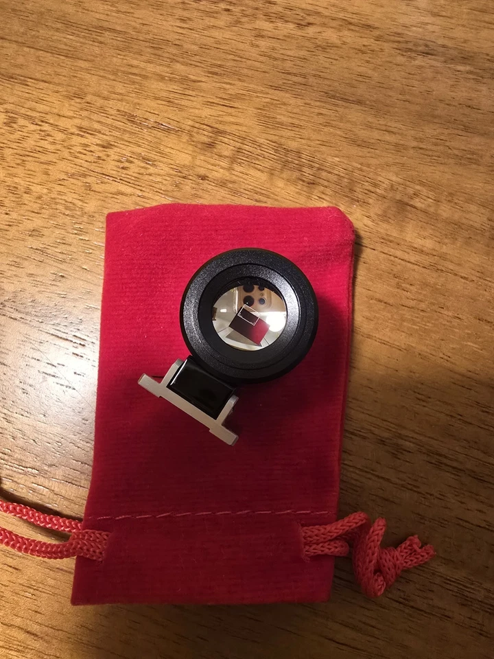 EXCELLENT Canon 100mm Viewfinder with Pouch.  Parralax-correcting feature. - Image 3 of 4