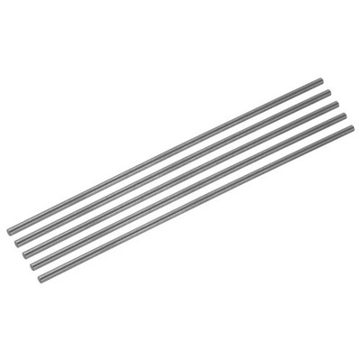 5pcs Graphite Rod Graphite Stirring Rod Stick Rod 200x4mm Black