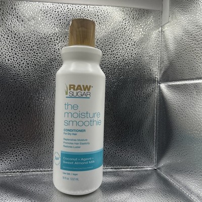 Raw Sugar Moisture Smoothie Conditioner Coconut Agave Sweet Almond Milk 18oz