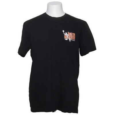 Clique, T-shirt, Größe: XXL, BASIC, Schwarz, Baumwolle, Print, Herren #7d4