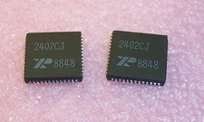 QTY (5) XR2402CJ EXAR PLCC-52 MODEM INTERFACE CIRCUIT NOS