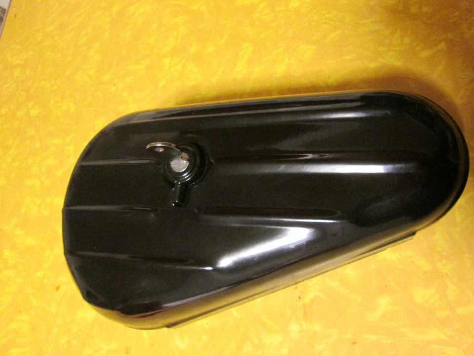 Harley Knucklehead Panhead Flathead FL 45 WLA UL caja de herramientas negra Foto 3 de 4