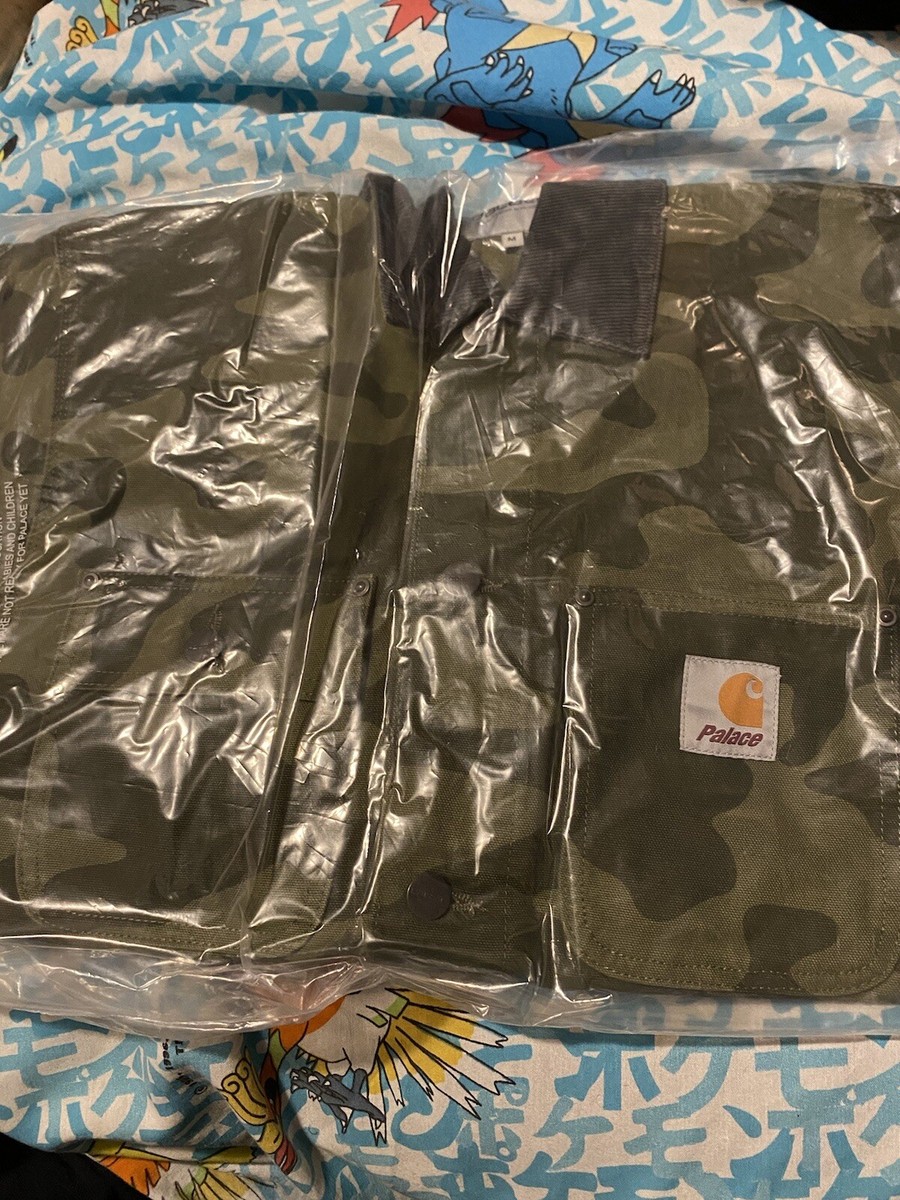 Palace Carhartt WIP Michigan Coat Dollar Green Camo Medium Palace Carhartt WIP Michigan Coat Dollar Green Camo Medium