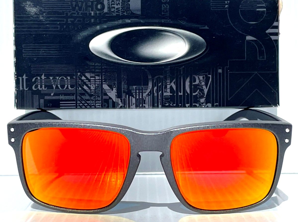 OAKLEY HOLBROOK オークリー ホルブルック ルビー NEW Oakley HOLBROOK Steel Grey POLARIZED Galaxy Ruby Lens Sunglass