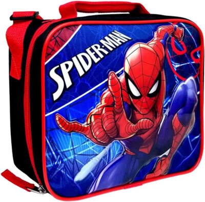 Collectible Fast Forward Spider-Man Lunch Bag, (SPCO115) Awesome Design