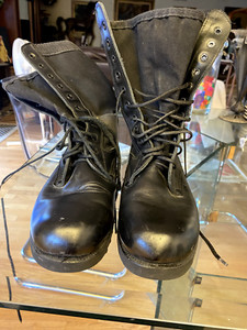 Alpargatas High Top Leather Boots sz:9.5 Great Condition Hardly Used