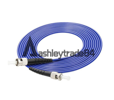 30M ST to ST UPC Fiber Patch Cord SM Simplex 3.0mm Armored Fiber Optic Cable