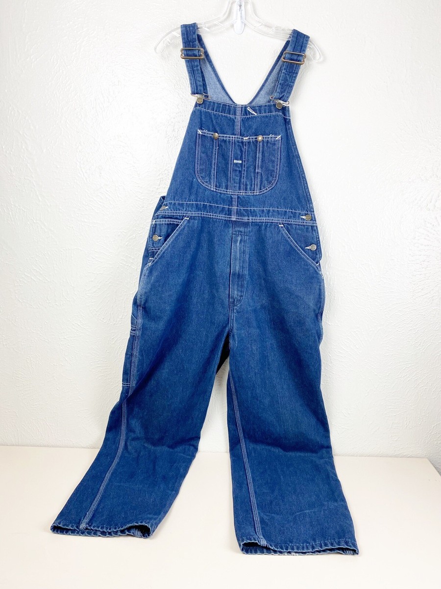 【専用】VINTAGE SEARS DENIM COVER ALL Vintage 70s 80s Sears Roebuck Denim Bib Overalls Tradewear