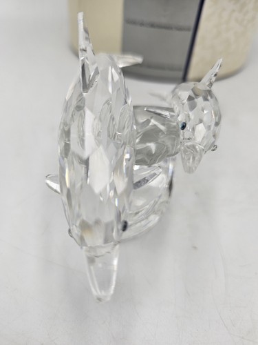 Vintage Swarovski Kristall Figur SCS Delfine Lead Me Mutter und Kind 1990 mit Box - Bild 4 von 8