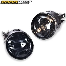 Smoke Lens Bumper Fog Lights w/ Bulbs Fit For 04-15 Nissan Titan/05-07 Armada