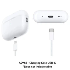 Apple AirPods Pro 2nd Gen USB-C MagSafe Charging Case A2968 (CHARGING CASE ONLY)