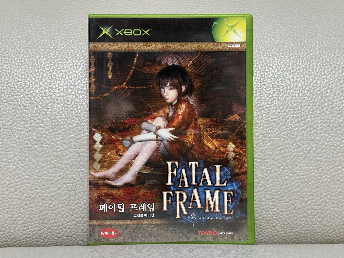 Xbox - FATAL FRAME 零　SPECIAL EDITION SUPER RARE Fatal Frame Special Edition Xbox Korean Version