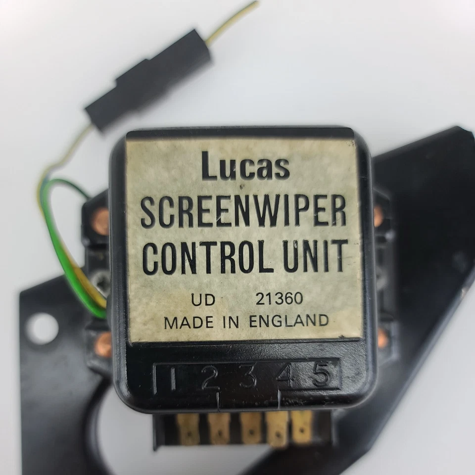 Rolls Royce Silver Spirit 1981 unidad de control limpiaparabrisas módulo limpiaparabrisas de pantalla de computadora Foto 3 de 4