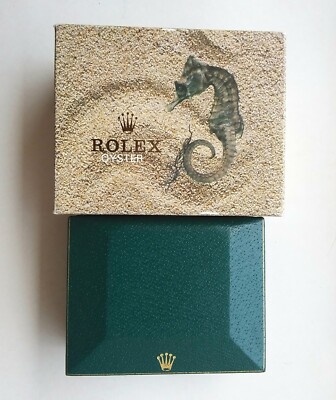 ROLEX Box Scatola Trapezoidale Seahorse anni '70 UK