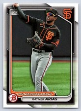 RAYNER ARIAS  GIANTS    2024 BOWMAN PROSPECTS #BP-127