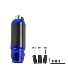 Jdm Carbon Fiber Aluminum Universal Automatic Car Gear Shift Knob Shifter 4