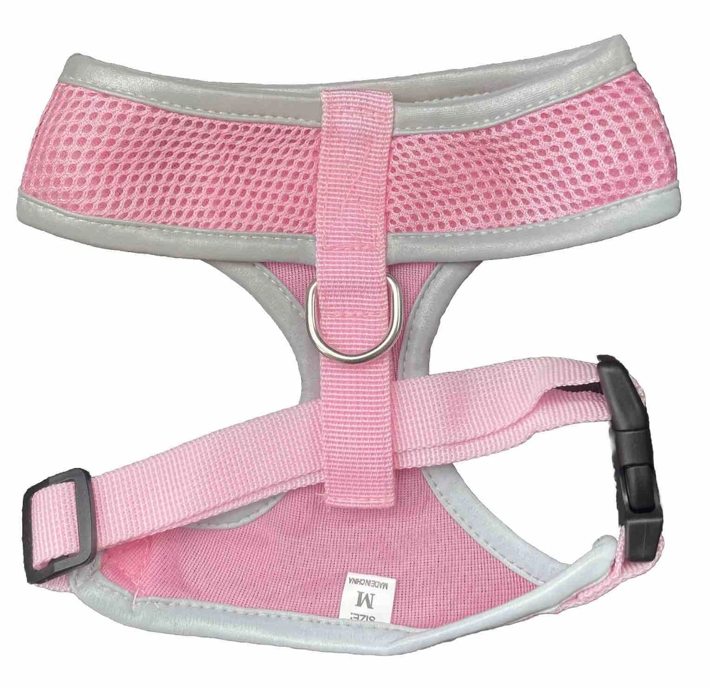 Dog Harness, No Pull Reflective Adjustable Breathable Mesh Paw Design S M L