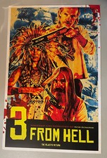 Three From Hell Movie Poster 11x17 Theatrical Limited Rob Zombie Devils Rejects