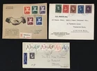 NETHERLANDS 1946/1955 -- 5 x COVER / FDC - WITH COMPLETE SETS -- F/VF