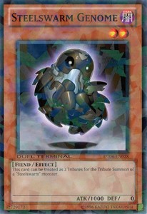 Steelswarm Genome - DT06-EN028 - Parallel Rare - Duel Terminal x3 - Near Mint