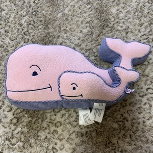 Vineyard Vines Plush Whale Stuffed Animal and Rattle Set Baby Pillow | eBay