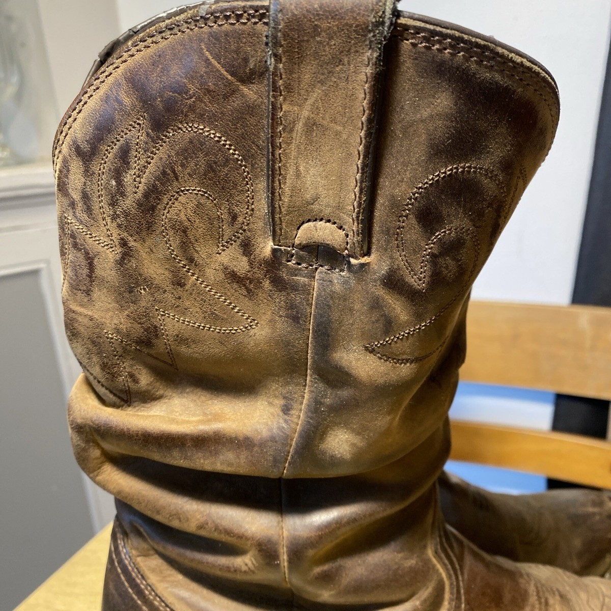 Durango SW542 Brown Leather Cowboy Western Boots - Mens 10 D Very Good Condition Durango SW542 Brown Leather Cowboy Western | Mercari main image 2