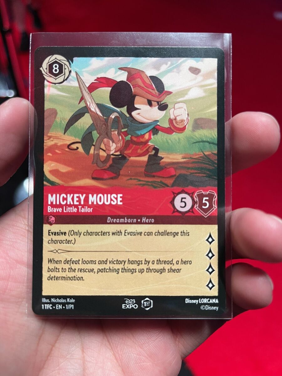 Disney D23 2022 Mickey Mouse Exclusive Promo Card - IN HAND Disney D23 2022 Mickey Mouse Exclusive Promo Card - IN HAND