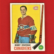 Bobby Rousseau - 1969/70 - Canadiens - O-Pee-Chee - #9 - (EX) - A2